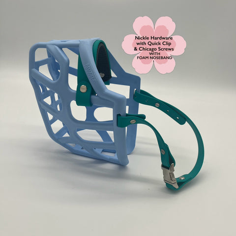 Size Taz Dog Muzzle- ready to ship
