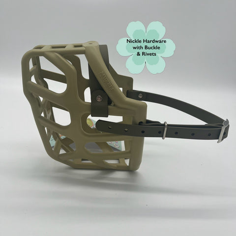 Size Taz Dog Muzzle- ready to ship