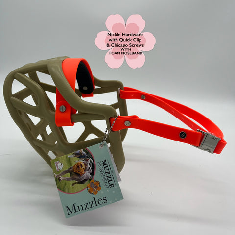 Size Harry 2.0 Dog Muzzle - Ready to ship