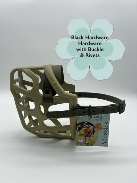 Size Taz Dog Muzzle- ready to ship