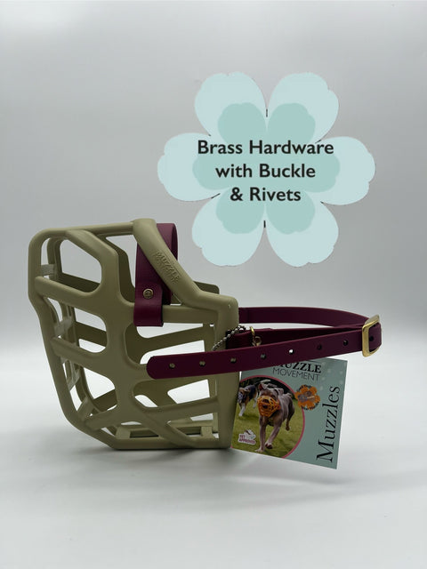 Size Taz Dog Muzzle- ready to ship
