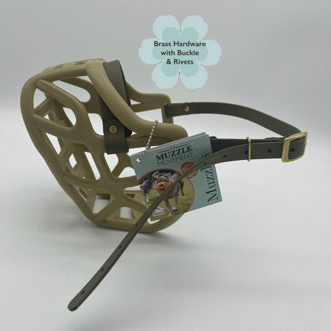 Size Harry 2.0 Dog Muzzle - Ready to ship
