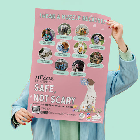 The Muzzle Movement - I Wear a Muzzle Because - Poster