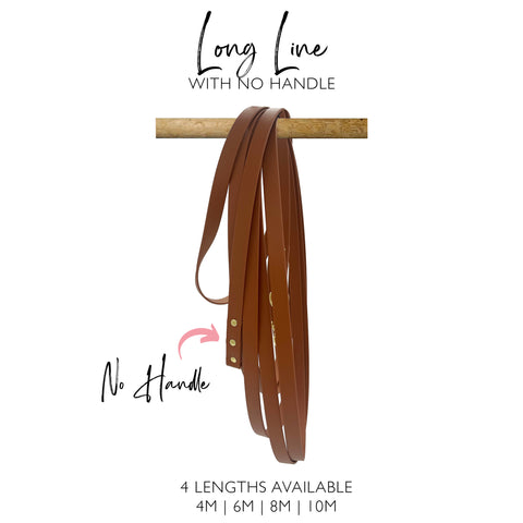 Biothane Long Line - customisable - No handle