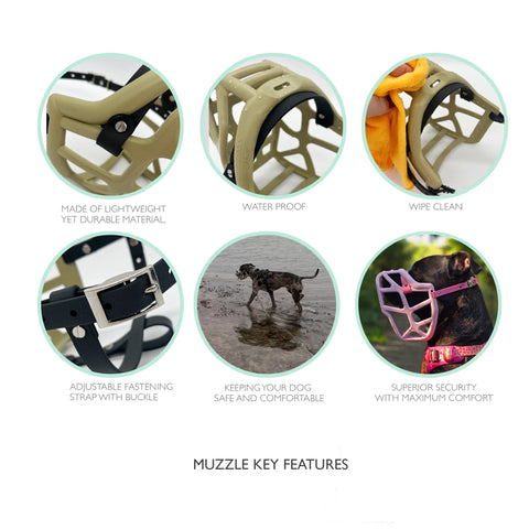 Size Mitzy - Made to order muzzle with colour customisation