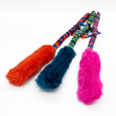Tug-E-Nuff | Bright Fauxtastic Dog Tug Toy