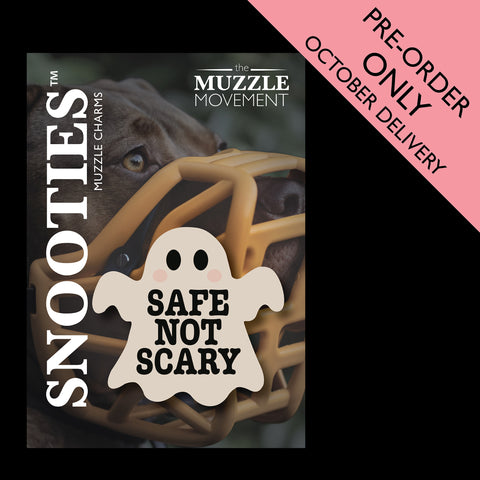 Snootie™ – Safe Not Scary Ghost Muzzle Charm