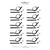 Quick-Release Clip Muzzle Strap fastening set bundle of 10 for Trade