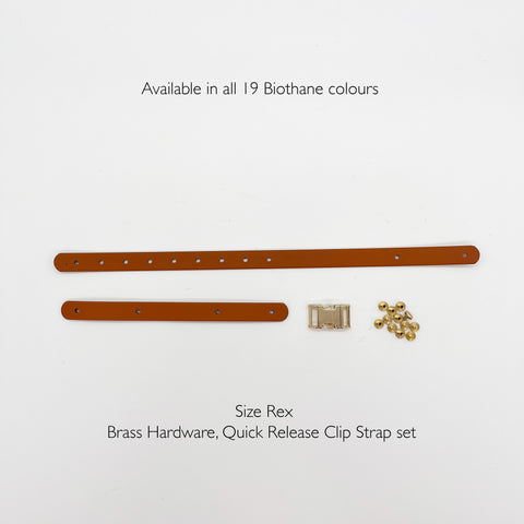 Muzzle Strap complete fastening set with hardware