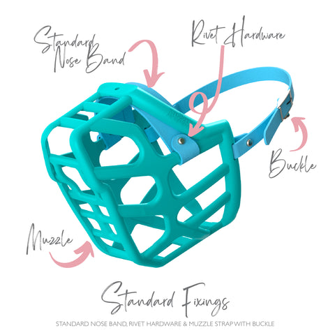 Size Taz - Made to order muzzle with colour customisation