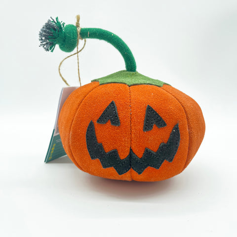 Green & Wild's |  Patch the Pumpkin , Eco Dog Toy