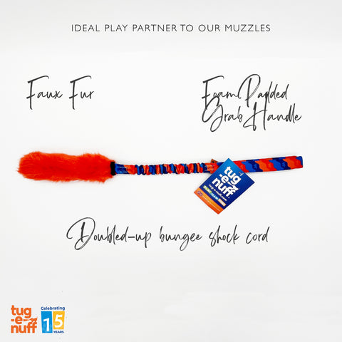 Tug-E-Nuff | Bright Fauxtastic Dog Tug Toy
