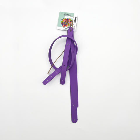 Coloured Biothane Strapping set bundle for Dog Muzzles for Trade