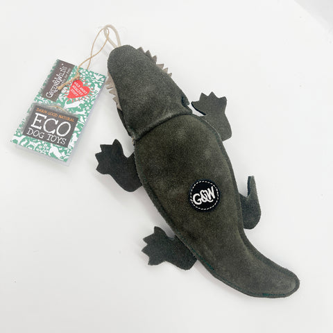 Green & Wild's | Colin the Crocodile, Eco Dog Toy