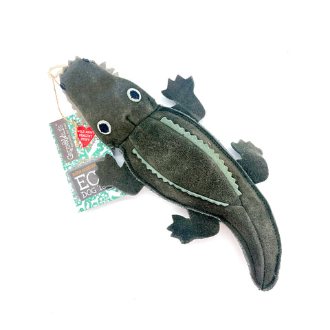 Green & Wild's | Colin the Crocodile, Eco Dog Toy