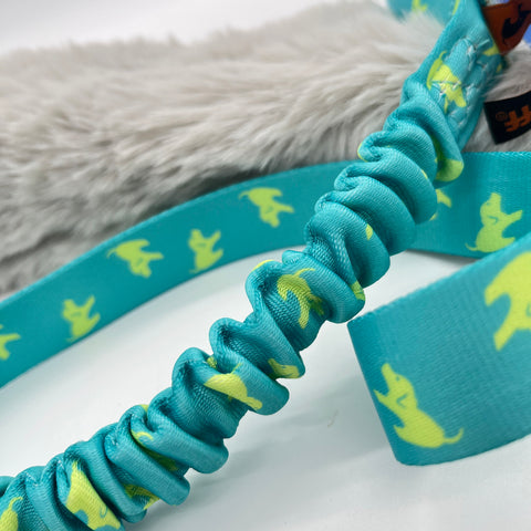 Tug-e-nuff | Faux Fur Squeaky Chaser Bungee Edition