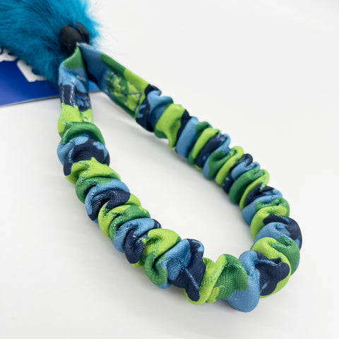 Tug-e-nuff | Pocket Fauxtastic Faux Fur Pocket Tug Green Pattern