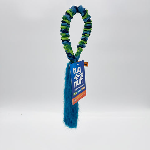Tug-e-nuff | Pocket Fauxtastic Faux Fur Pocket Tug Green Pattern