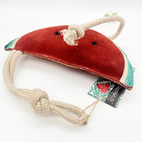 Green & Wild's | Wendy the Watermelon, Eco Dog Toy