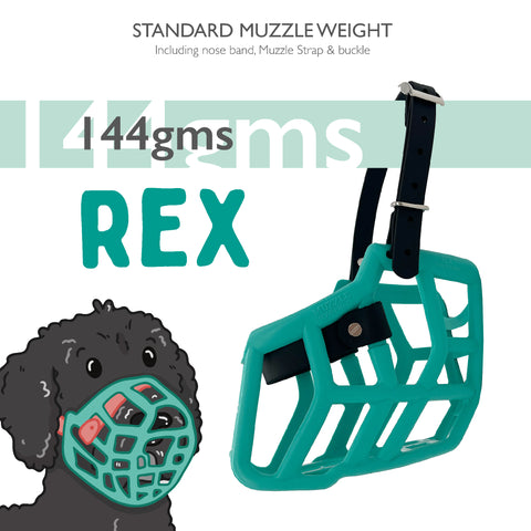 Size Rex - Made to order muzzle with colour customisation
