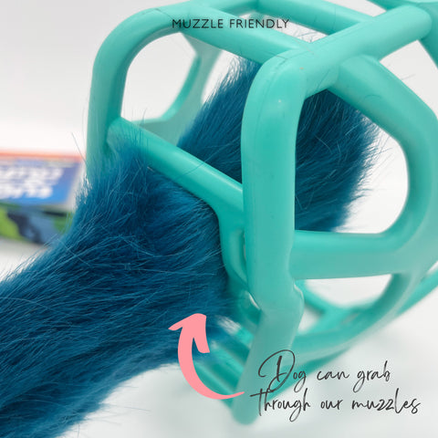 Tug-E-Nuff | Bright Fauxtastic Dog Tug Toy