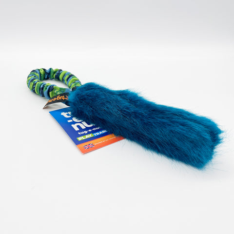 Tug-e-nuff | Pocket Fauxtastic Faux Fur Pocket Tug Green Pattern
