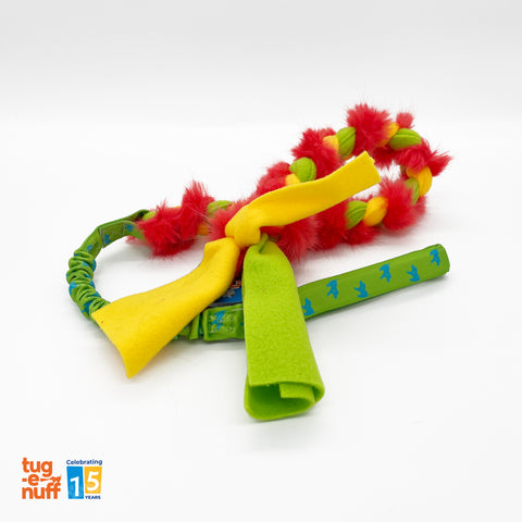 Tug-E-Nuff | The Big Twizzler Tough Dog Tug Toy Bungee