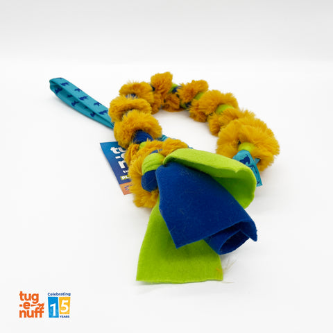Tug-E-Nuff | The Big Twizzler Tough Dog Tug Toy Bungee