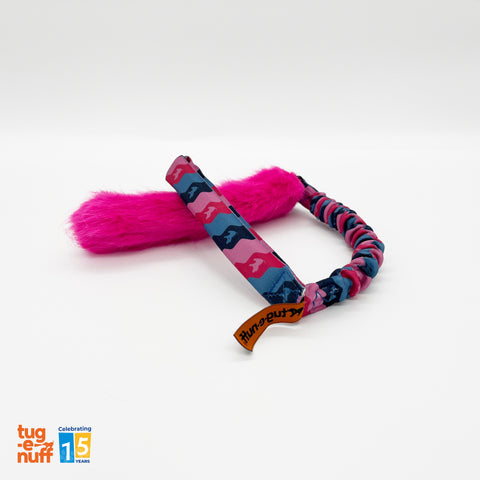 Tug-E-Nuff | Bright Fauxtastic Dog Tug Toy