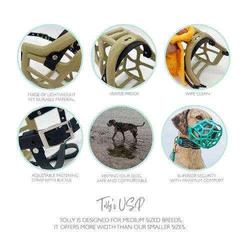 Size Tolly - Made to order muzzle with colour customisation